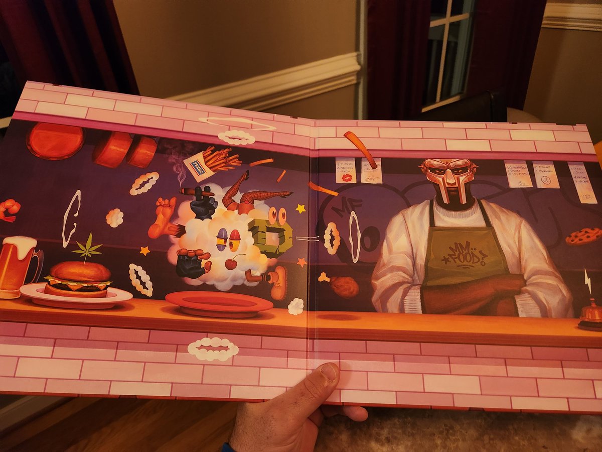 It's the little things that make a day so much better. 20th anniversary Mm...Food vinyl arrived today. #mfdoom #hiphop