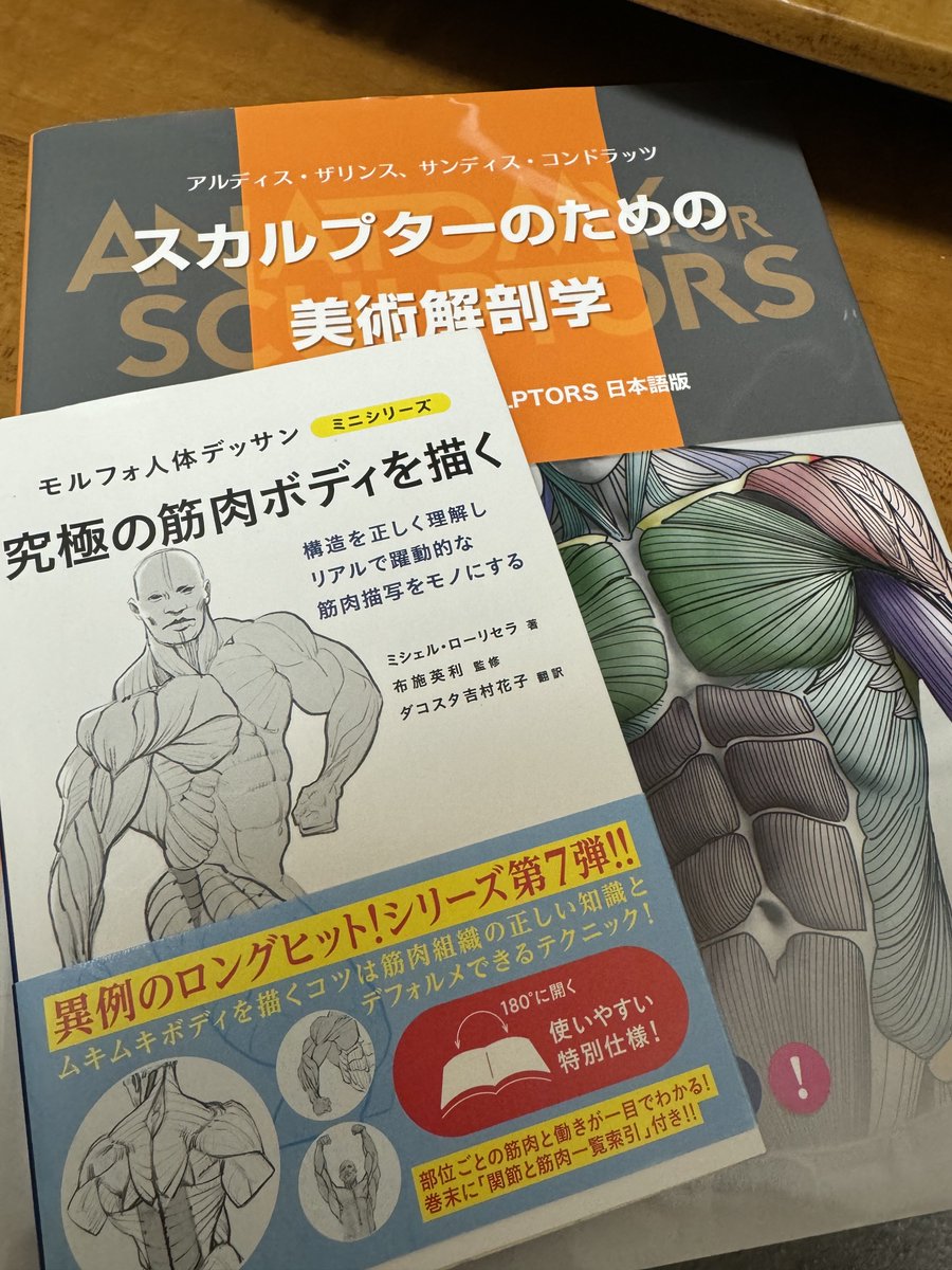 maaaa3dcg's tweet photo. 真・女神転生ゴトウWIP
筋肉わからなすぎてスカルプターのための美術解剖学買って見たり、筋肉の本買って見たり、マッチョな人の写真検索しまくったりして筋肉迷走しながら→→���んどし完成(今ここ)
次は鬼門の髪の毛（　´_ゝ`）
#NomadSculpt  #3DCG https://t.co/rhTMss509I