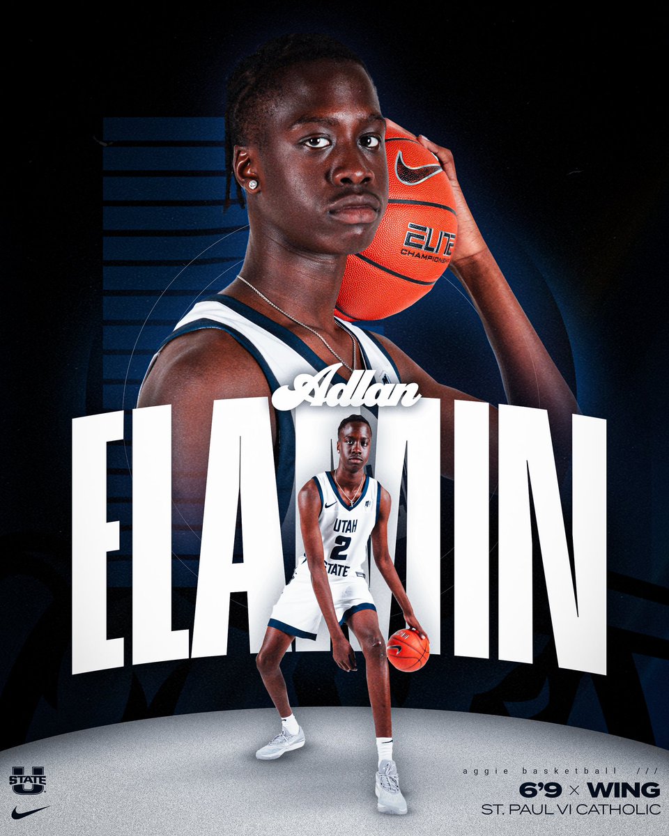 ✍️ A 6’9 wing out of VA! 

Welcome to the family <a href="/AdlanElamin/">Adlan Elamin</a>!