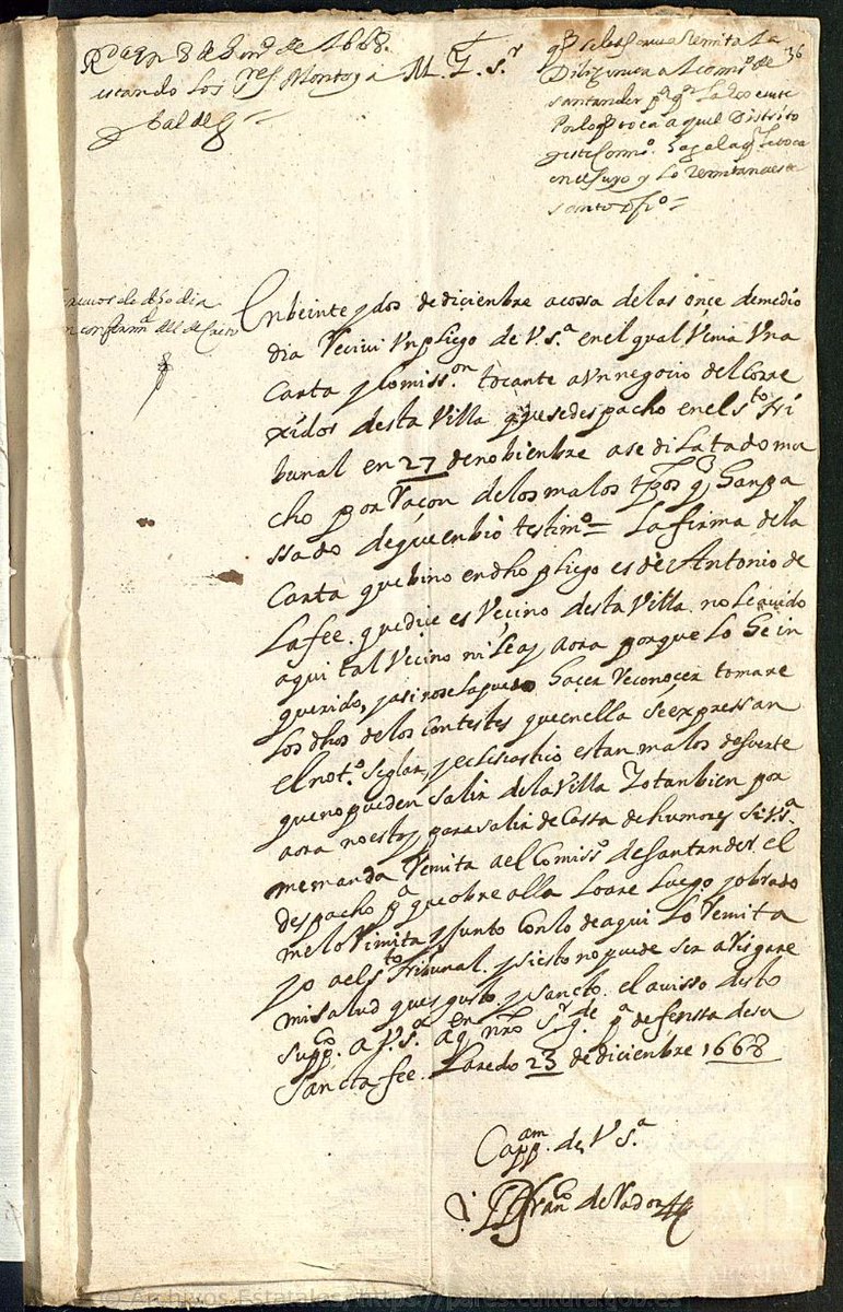 Araceli_ENTHUMN's tweet photo. 48/ Mañana sigo con el resto del proceso inquisitorial.

Estamos en el folio 99 de 396 y mañana empezaré con un "plot twist".  

Spoiler: Dicen los inquisidores que los cántabros somos muy malos y el corregidor que los de #Santander, #Liendu y #Camargu son los peores 😉 https://t.co/uQj2lJq3a2