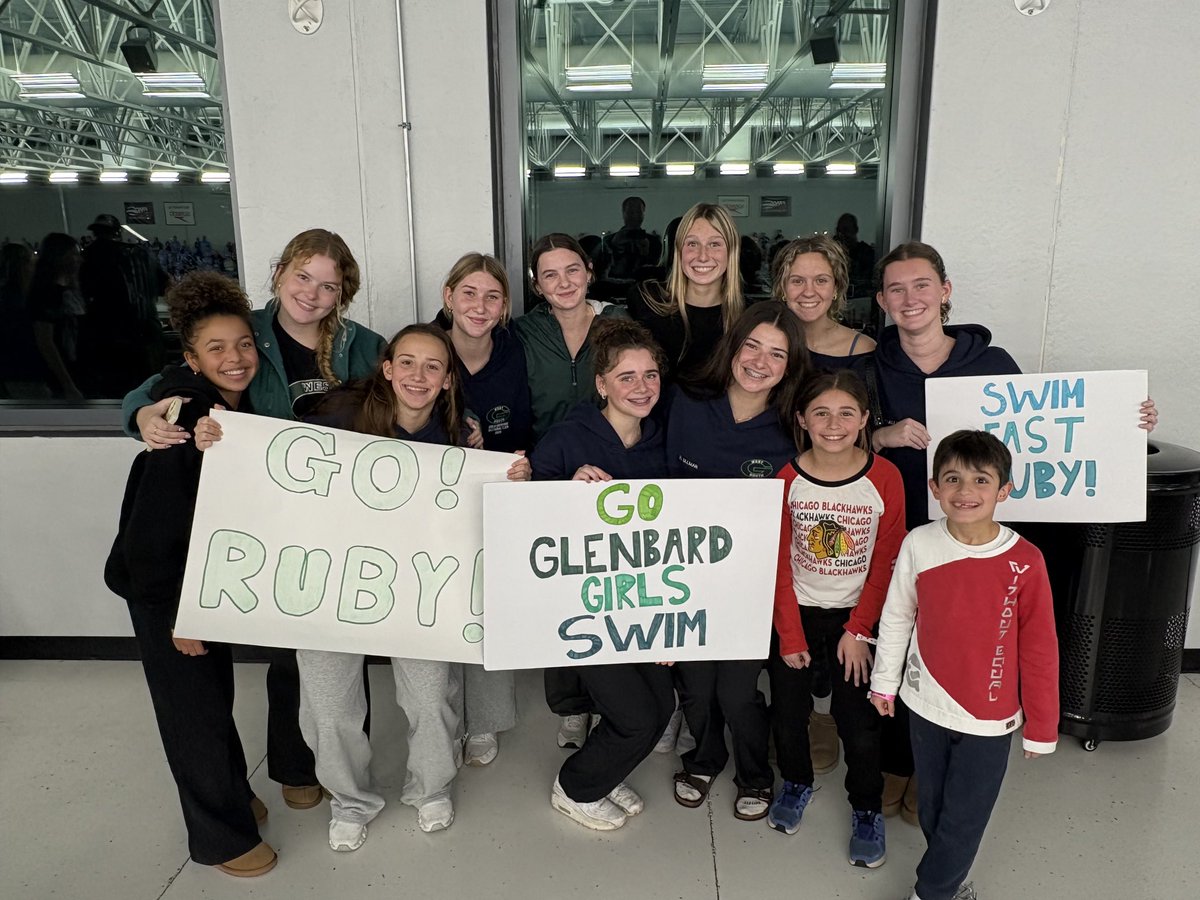 Congratulations to West swimmer Ruby Metz with 2 great swims in the 200 and 500 freestyle today at the IHSA State Finals. GO WEST!