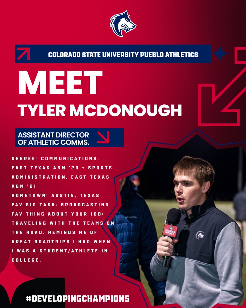 CSU Pueblo ThunderWolves (@gothunderwolves) on Twitter photo REPOST: In honor of <a href="/CollSportsComm/">College Sports Communicators</a> Membership Appreciation Week, #NCAAD2 would like to thank all student workers and the athletic communicators for their hard work in promoting their student-athletes and institution.
#CelebrateCSC REPOST: In honor of <a href="/CollSportsComm/">College Sports Communicators</a> Membership Appreciation Week, #NCAAD2 would like to thank all student workers and the athletic communicators for their hard work in promoting their student-athletes and institution.
#CelebrateCSC