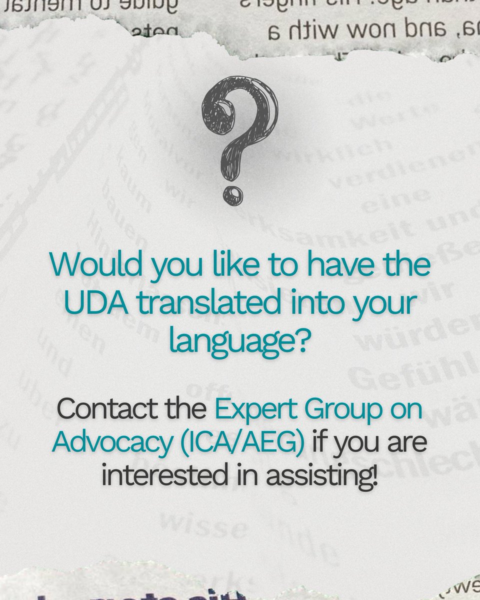 📢 The Universal Declaration on Archives (UDA) – A Landmark Global Document 🌍📜

The International Council on Archives is pleased to share that the UDA has now been translated into 38 languages, ensuring its global reach. Developed in 2011, it remains a cornerstone of ICA's