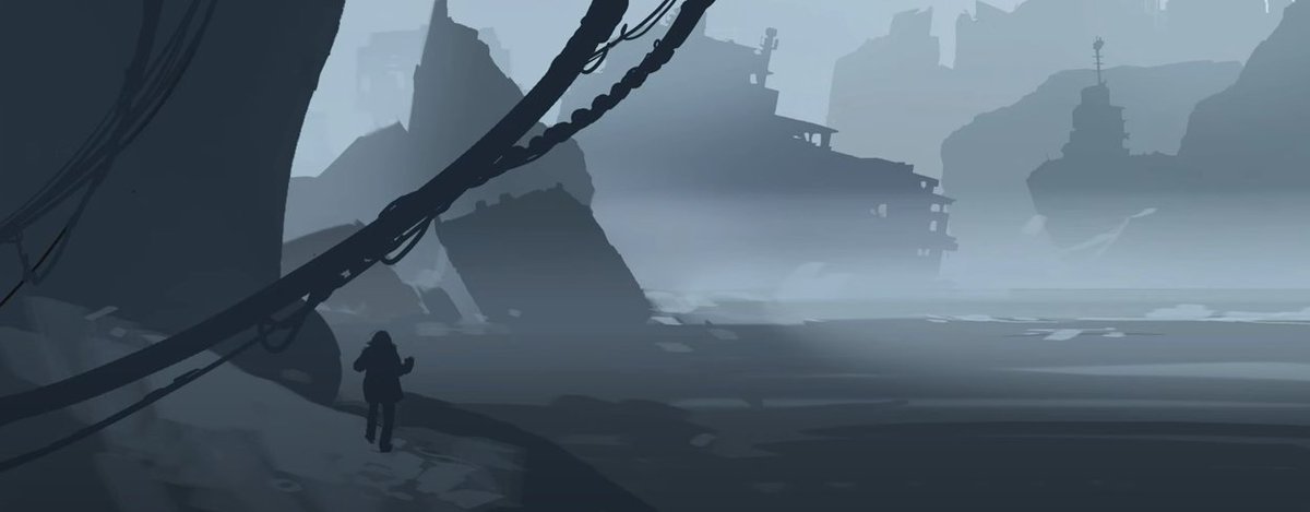 LambdaGen's tweet photo. Some previously unseen Half-Life 2: Episode 3 / Half-Life 3 concept art shown in the Half-Life 2: 20th Anniversary Documentary https://t.co/mDxmMbxX7M