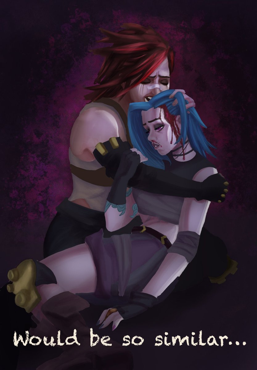 Cylus_Draws's tweet photo. Just like before #arcane #jinx #arcanefanart #Netflix https://t.co/hJrB2IvpBA