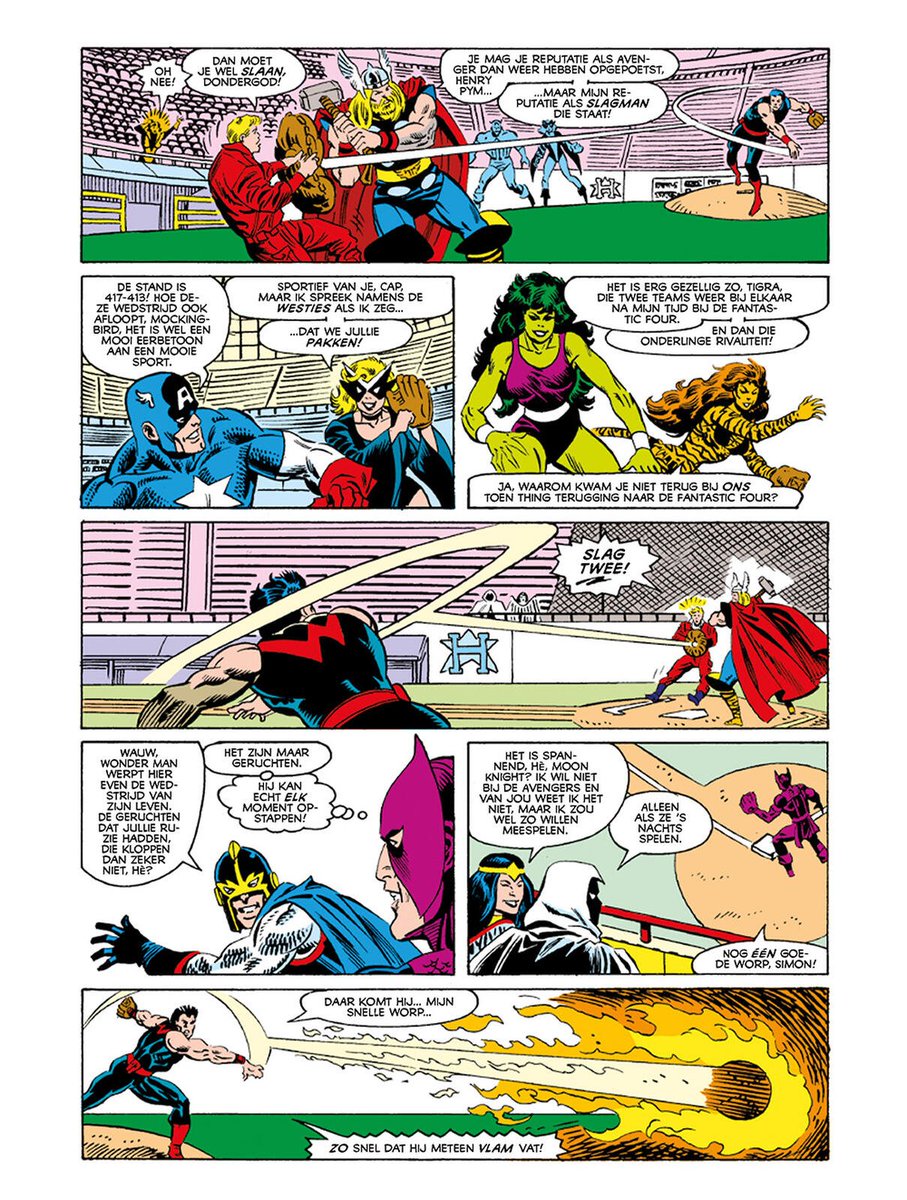 stripland_BENL's tweet image. Vervolg op Contest of #Champions is als Ronde 2 verschenen in de #MarvelClassics reeks van #DarkDragonBooks. Een must-have voor alle verzamelaars van klassieke #Marvel-verhalen waaronder veel #JuniorPress. Nooit eerder vertaald en nu eindelijk verkrijgbaar in een dikke bundeling.