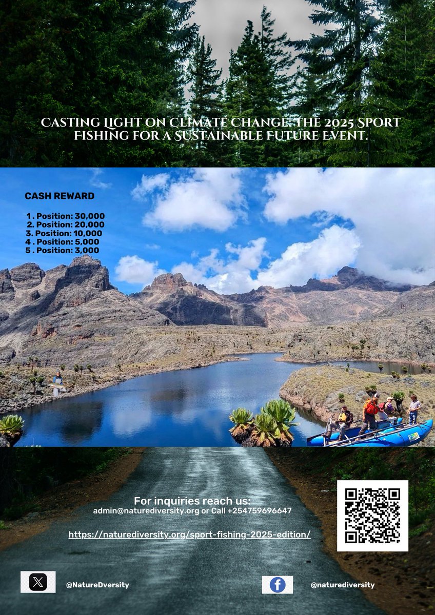 NatureDversity's tweet photo. Welcome to The Lake Ellis 2025 Sport Fishing Event.

Feel the adrenal rush🏃‍♂️🏃‍♀️ as you sit back and relax 🏖️. 

Click below to find out more;

https://t.co/iu4ex6Y2cf

#biodiversity #COP29 #fishingtrip #sustainable https://t.co/WJDxf6LoEw