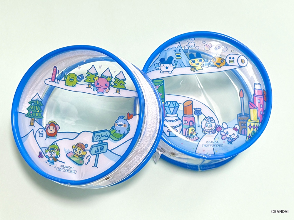 ⭐️#たまごっち マルチクリアポーチ⭐️ 冬に活躍するハンドクリーム