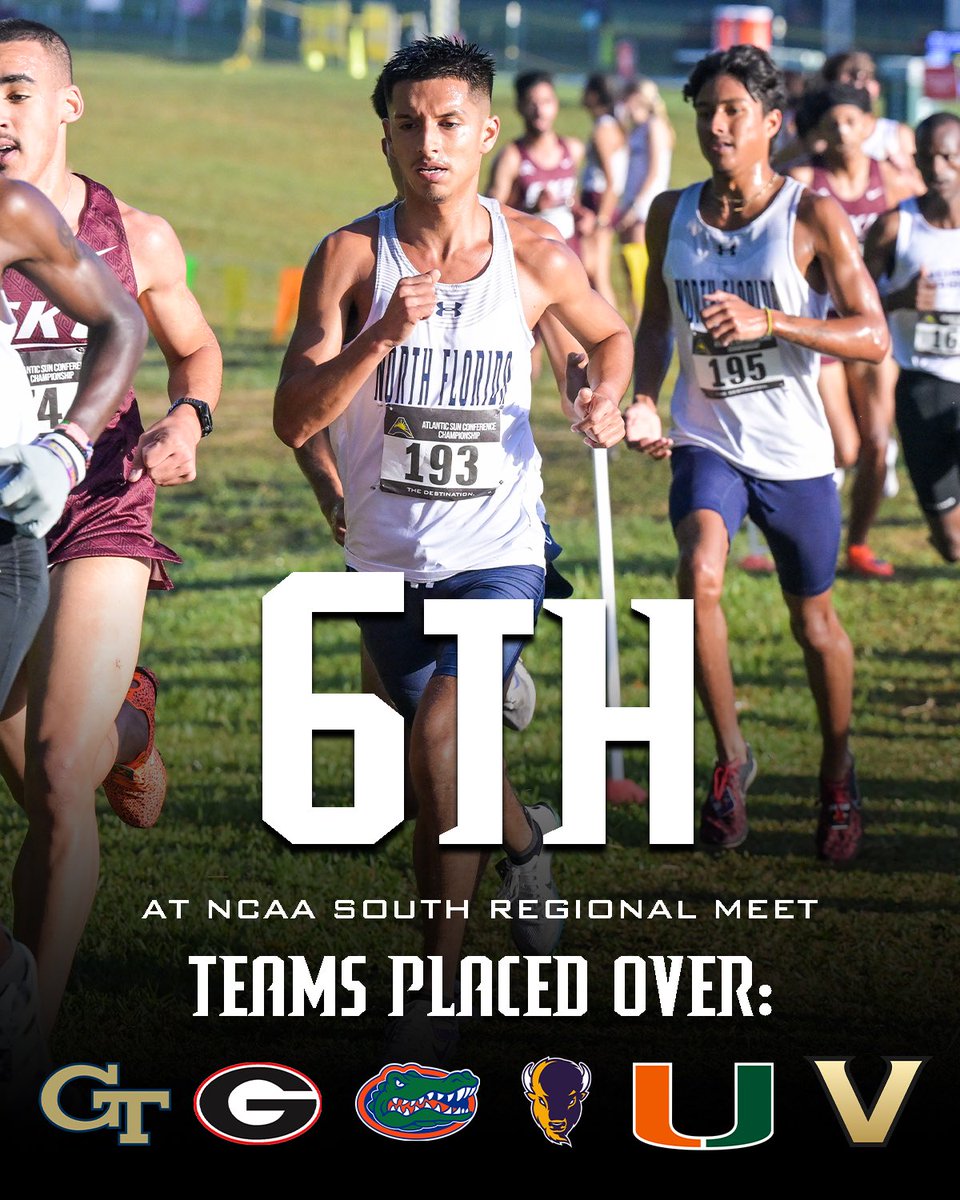 ‘𝙎𝙥𝙧𝙚𝙮𝙨 𝙨𝙝𝙤𝙬𝙚𝙙 𝙪𝙥 𝙖𝙣𝙙 𝙨𝙝𝙤𝙬𝙚𝙙 𝙤𝙪𝙩❕👏

The Osprey men took sixth place at the NCAA South Regional to place ahead of some notable teams! 👀