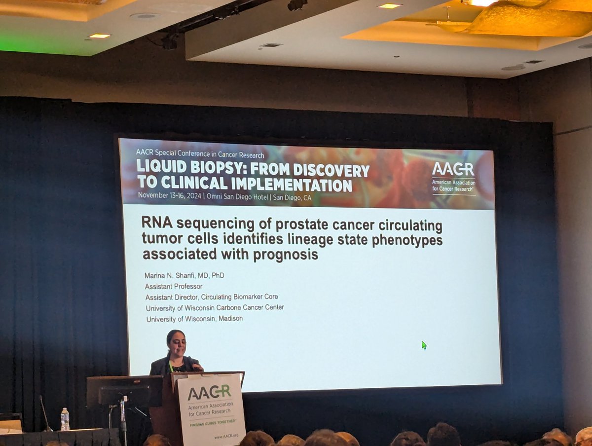 #AACR #AACRLiqBiip24 #prostatecancer CTC