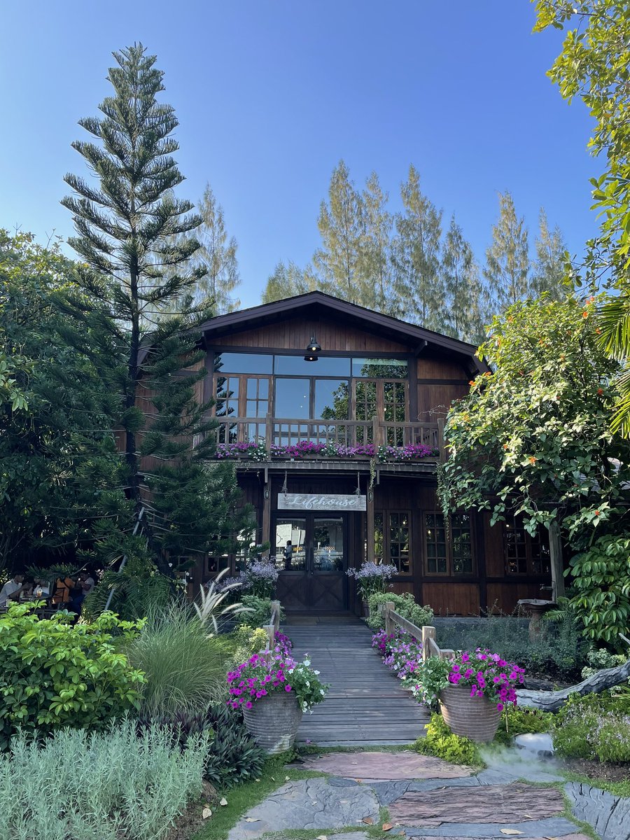 Orntheway's tweet photo. 📍Lifehouse cafe &amp; Kitchen คาเฟ่โฮมมี่ จ.ฉะเชิงเทรา 🌳🌸🌼🍃✨ ตอนเสิร์ชหาก็คือชอบที่นี่ตั้งแต่เห็นเลย 

พอมาถึงก็คือไม่ผิดหวัง ด้วยความที่ต้นไม้เยอะมาก อากาศที่ร้านเลยเย็นสบาย แถมจัดร้านน่ารักมากก ถ่ายรูปได้ทุกมุม

สรุปคือ highly recommended

#chachoengsao #lifehousecafe https://t.co/u1jEcQNyaH