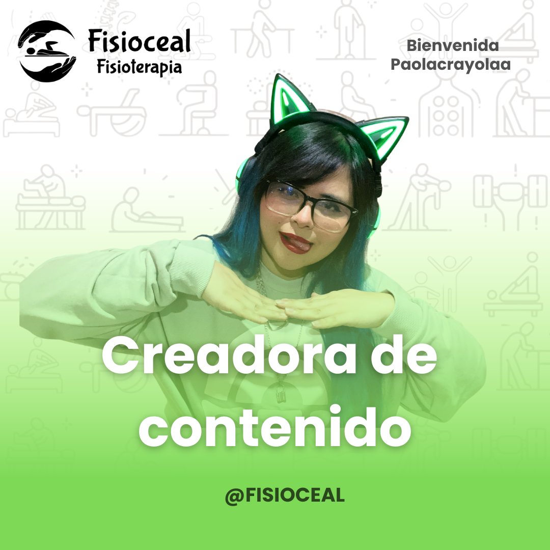 Fisioceal (@fisioceal) on Twitter photo Hey les compartimos que se une <a href="/Crayolaa__/">Crayolaa 🐝</a> a nosotroa y juntos les publicaremos contenido en pro de la salud, potenciar su rendimiento, prevenir lesiones debido al gaming o en su trabajo así mismo tratamientos especializados para que nunca dejen de jugar y seguir al 100%. Hey les compartimos que se une <a href="/Crayolaa__/">Crayolaa 🐝</a> a nosotroa y juntos les publicaremos contenido en pro de la salud, potenciar su rendimiento, prevenir lesiones debido al gaming o en su trabajo así mismo tratamientos especializados para que nunca dejen de jugar y seguir al 100%.