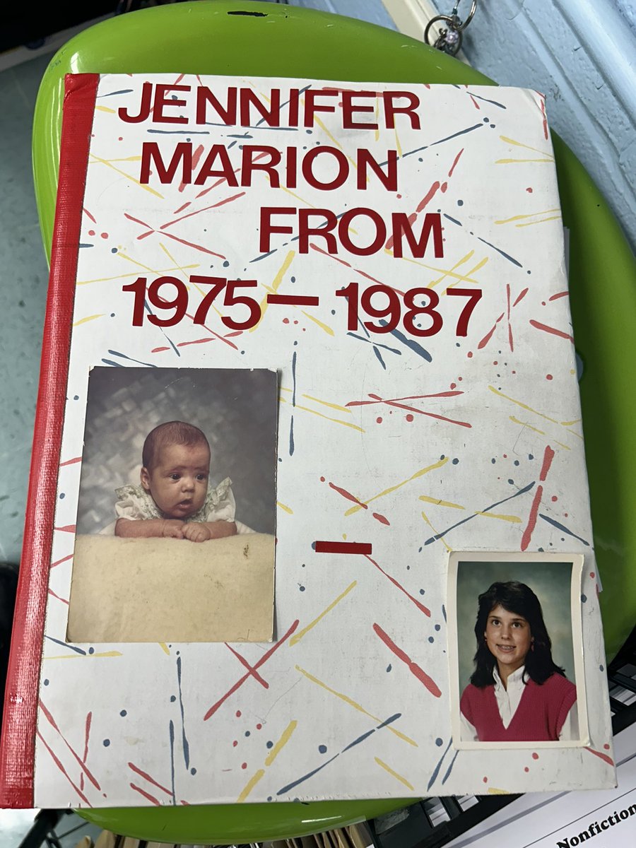 Students are always amazed when I pull my “autobiography” out at the start of our nonfiction unit!! They all want to make one now- no computer- all written in script and made by hand!! ❤️