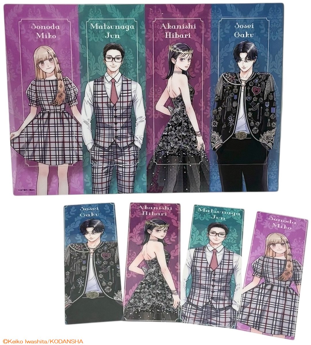 ━━━*\NEWS!!!!/*━━━━
「岩下慶子作品展」開催中!
12/1まで GoFa 30th特設会場にて
詳細→@gofa_official
━━━━━━━━━━━━━━
会場で販売しているグッズを一部ご紹介✨
♡クリアファイル
♡クリアしおり