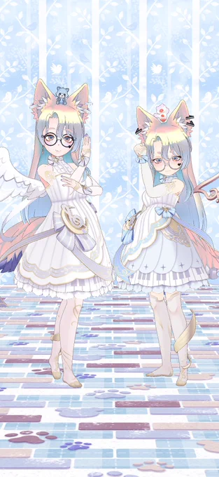 ぷぷぷ!誤タップコラボありがとwぷぷにカラコもらって姉妹コーデしたよ!!わたしたちはプリキュアってコト #REALITY 