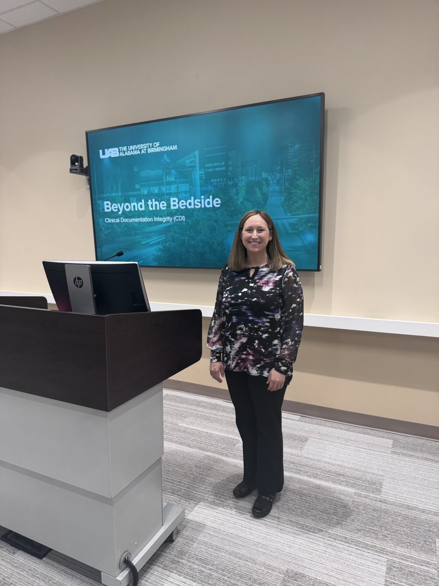 So honored to give my Beyond the Bedside noon conference on clinical documentation this week