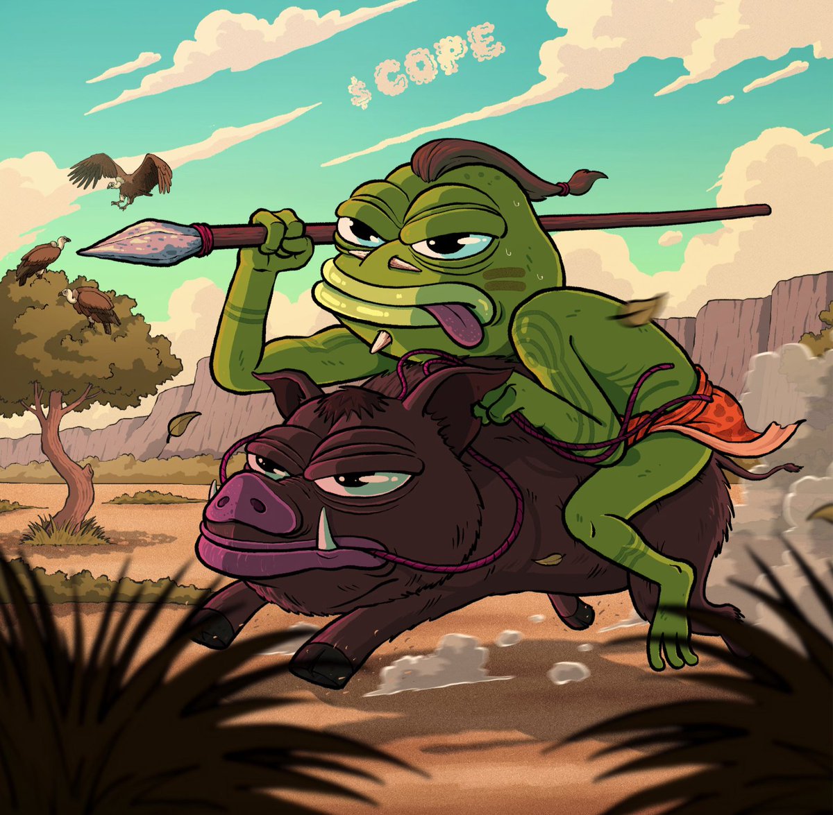 <a href="/patty_fi/">PattyIce</a> $cope

led by <a href="/PepeM2k/">Pepetoshi Nakamoto</a> himself