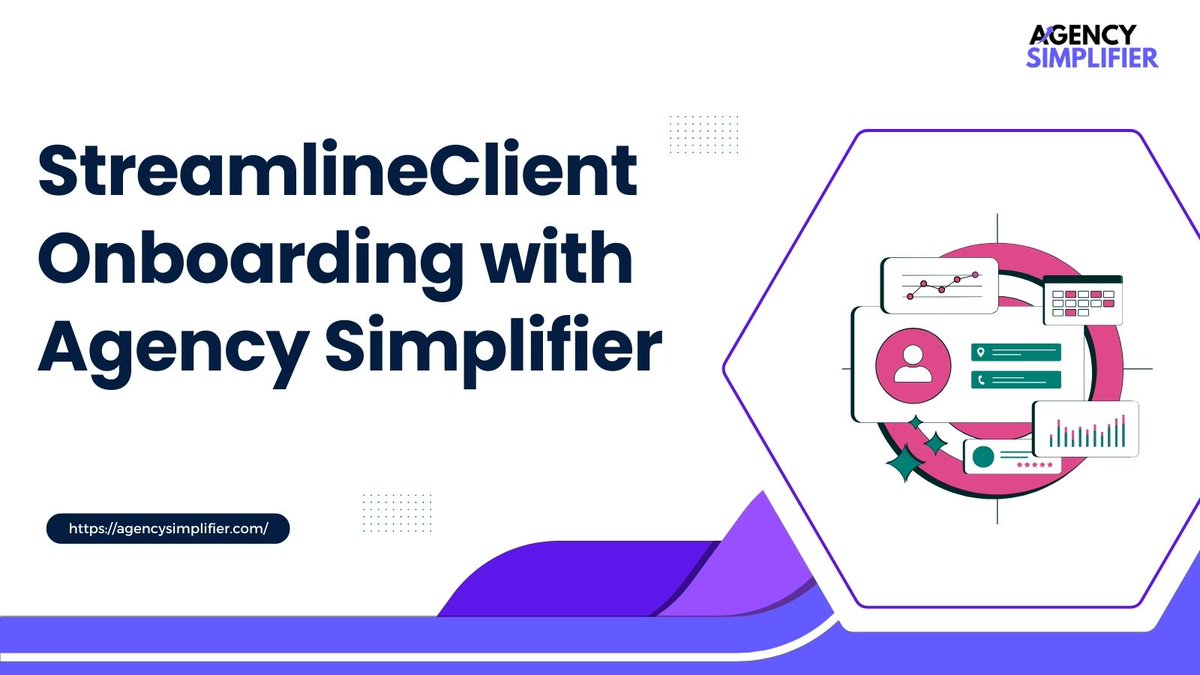 SimplifyAg's tweet photo. Simplify Your Client Onboarding with Agency Simplifier! 🚀
Get started today and simplify your agency’s workflow! ✨
Read More: https://t.co/5vlKEn3CNF
#ClientOnboarding #AgencySimplifier #StreamlineYourAgency #BoostEfficiency #GrowYourBusiness #SimplifyYourWork https://t.co/hrmNR3rzlf