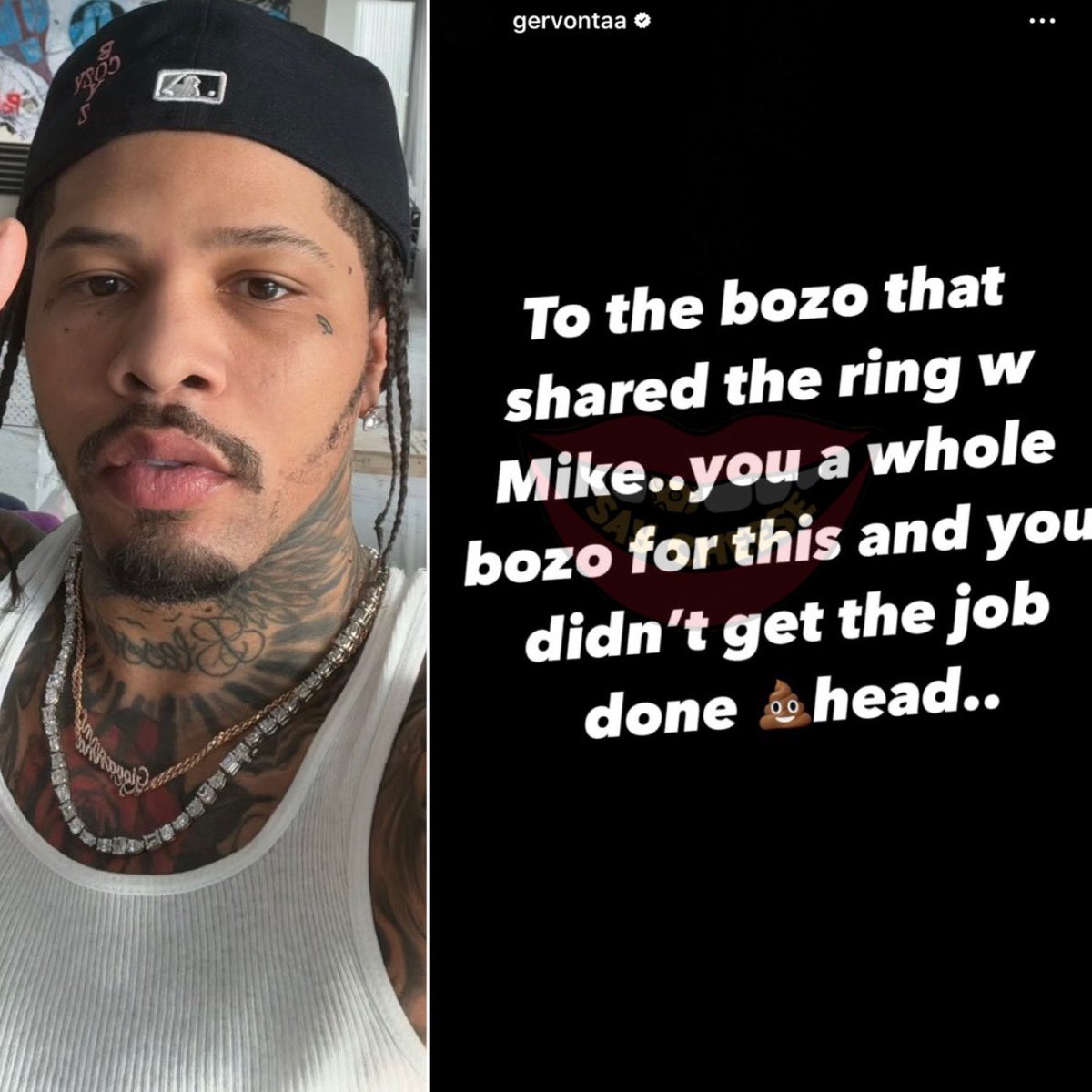 SaycheeseDGTL's tweet image. Gervonta Davis with a message for Jake Paul: “you a whole bozo for this and you didn’t get the job done”