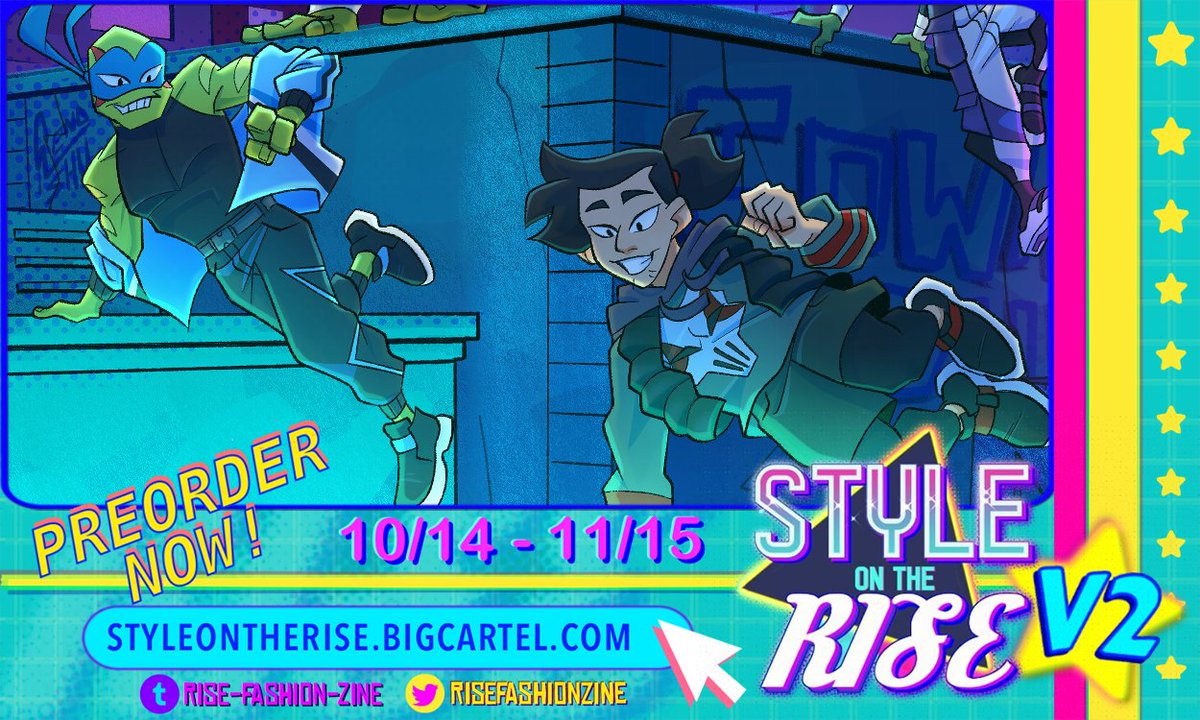 genoshuart's tweet image. [ZINE] VERY LAST MIN BUT ITS THE LAST DAY TO GET THIS AWESOME ZINE I WAS APART OF ITS GOT A LOT OF COOL STUFF CHECK IT OUT!! 

@RiseFashionZine #rottmnt #tmnt #zine 

x.com/RiseFashionZin…