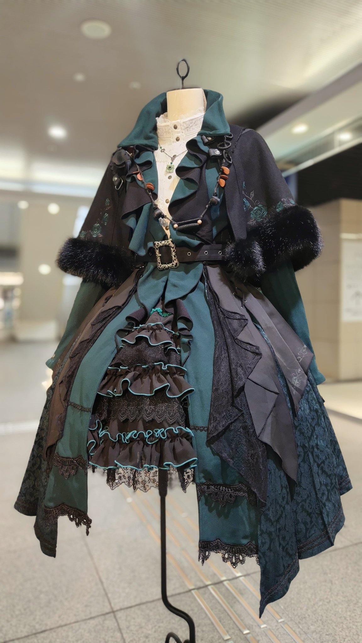 ozz onest バッスルスカート　STAR WIZARD USED】ONESTE Star Wizard エプロン付きバッスルスカート | Ozz
