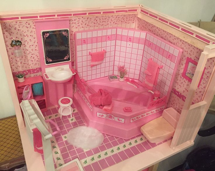 taking a bubble bath in the barbie sweet roses beauty bath (1987) would fix me