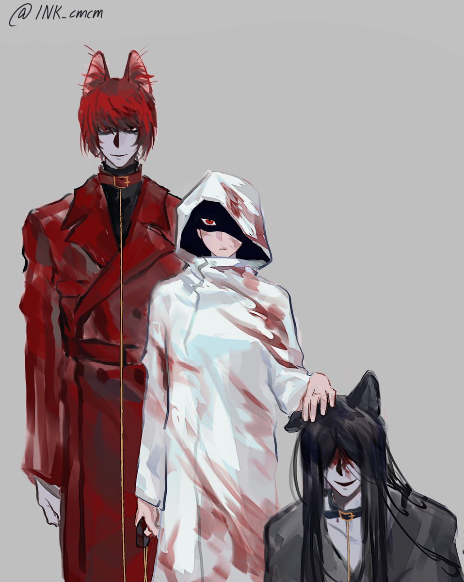 #文字化化 #Homicipher 三人幸终，猫狗双全👌