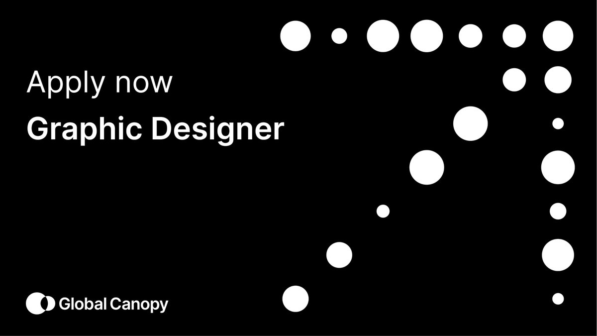 We are seeking an enthusiastic Graphic #Designer with a creative flair who can build visually compelling materials for both print and digital for our various project identities.
🗓️ 25 November
📍Oxford (hybrid)
💷£25,000-£27,000
💼12 month FTC
Apply here: globalcanopy.org/jobs/graphic-d…