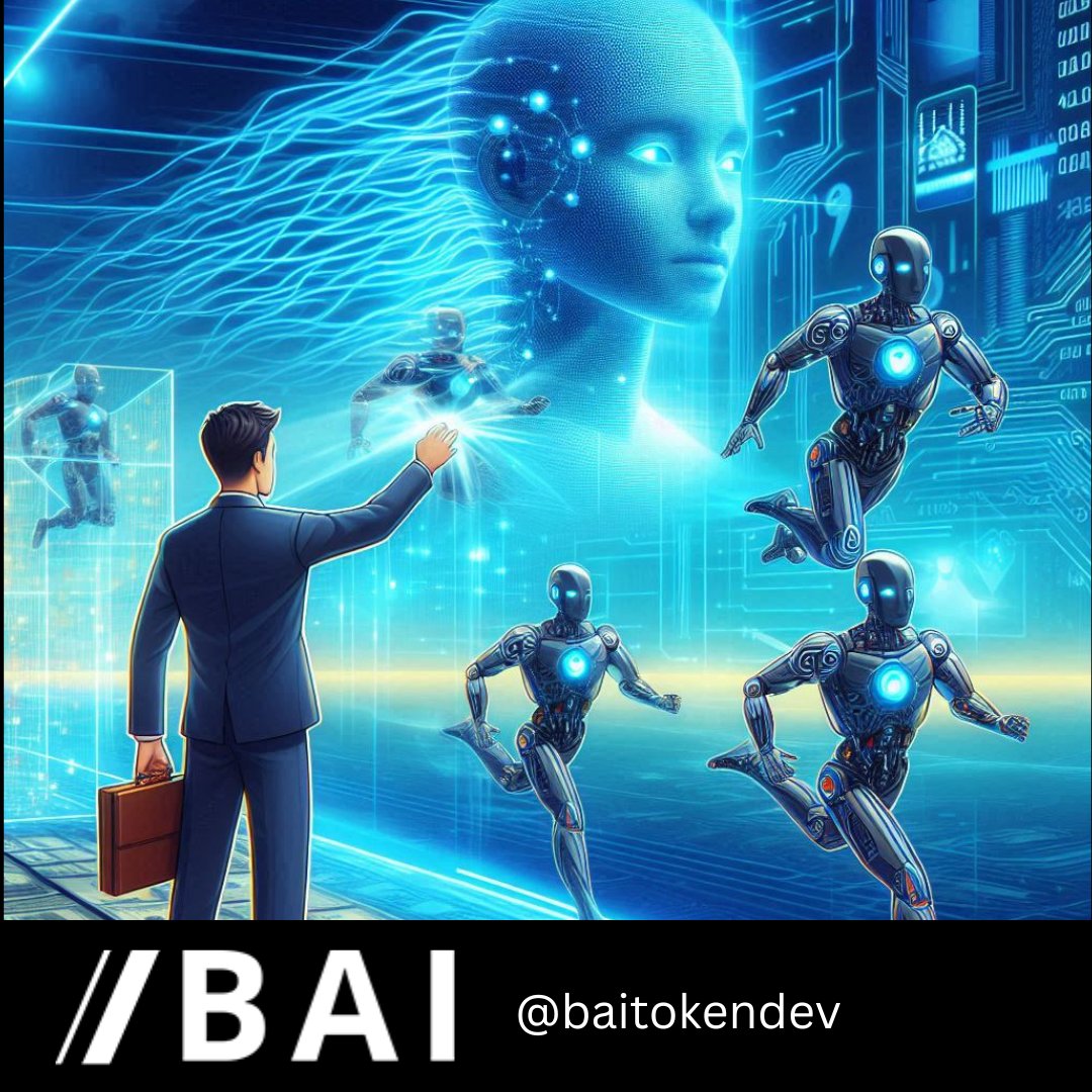 baitokendev's tweet photo. Picture this: Smart Contracts that evolve live with AI inputs.
That's the Project BAI difference!
#DynamicContracts #AIandBlockchain $BAI https://t.co/jIVgAkLd0r