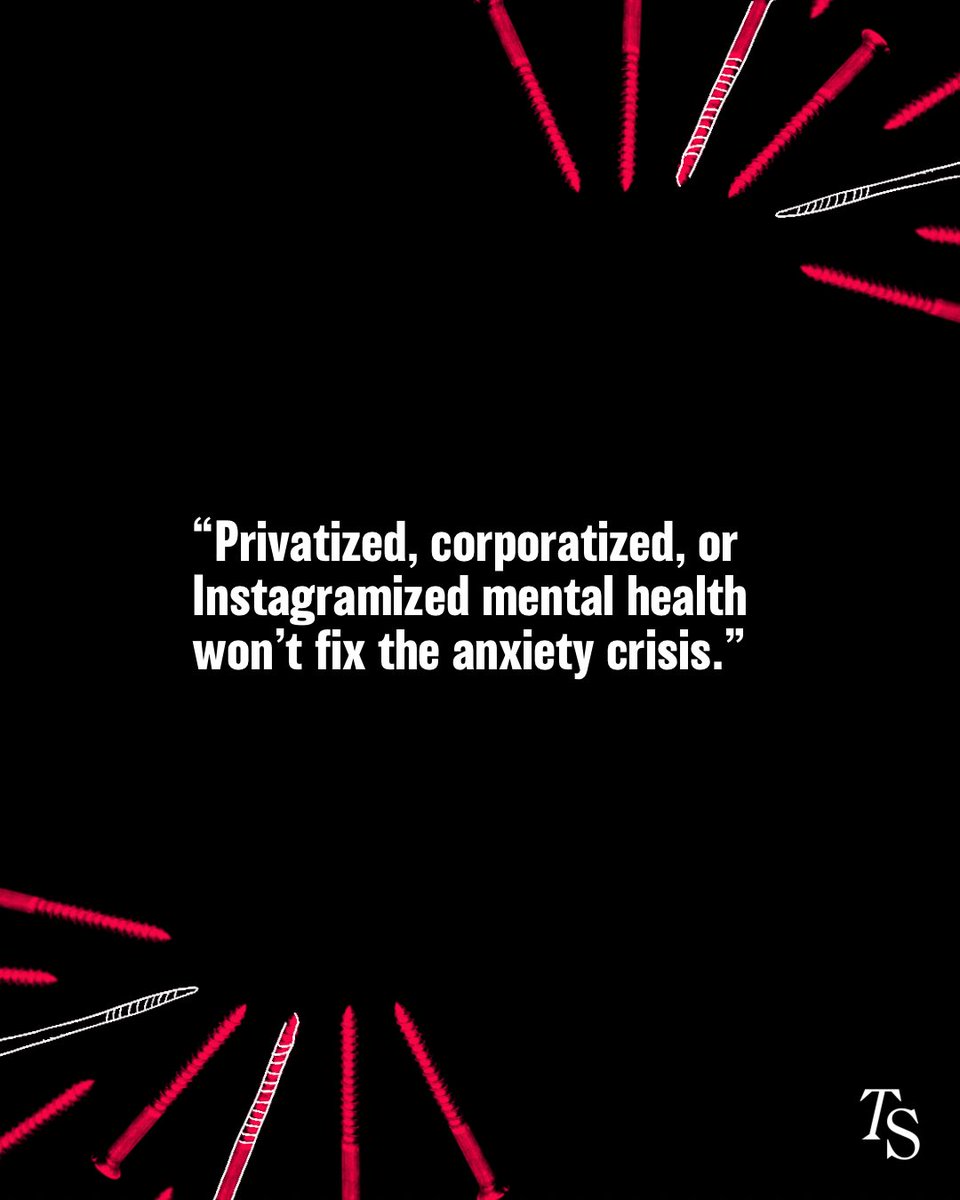 Cities are killing green spaces, big tech is feeding off our anxiety, and there’s a huge sleep crisis thanks to overstimulation and stress. It tells us that there’s a point when the problem isn’t the anxiety – the problem is everything else.

Read the full piece here: