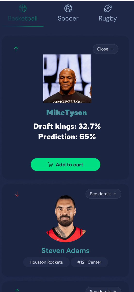 PhilPicksAI's tweet photo. Ready for the fight of the century? Jake Paul vs. Mike Tyson! 🥊 Sign up at https://t.co/yxbI4KXFma to get the notification when the site goes live   #SportsAnalytics #AIvsOdds #TysonVsPaul #JakePaul #MikeTyson #KnockoutPicks #TikTokSports #BetSmarter https://t.co/3y7zyFnoWh