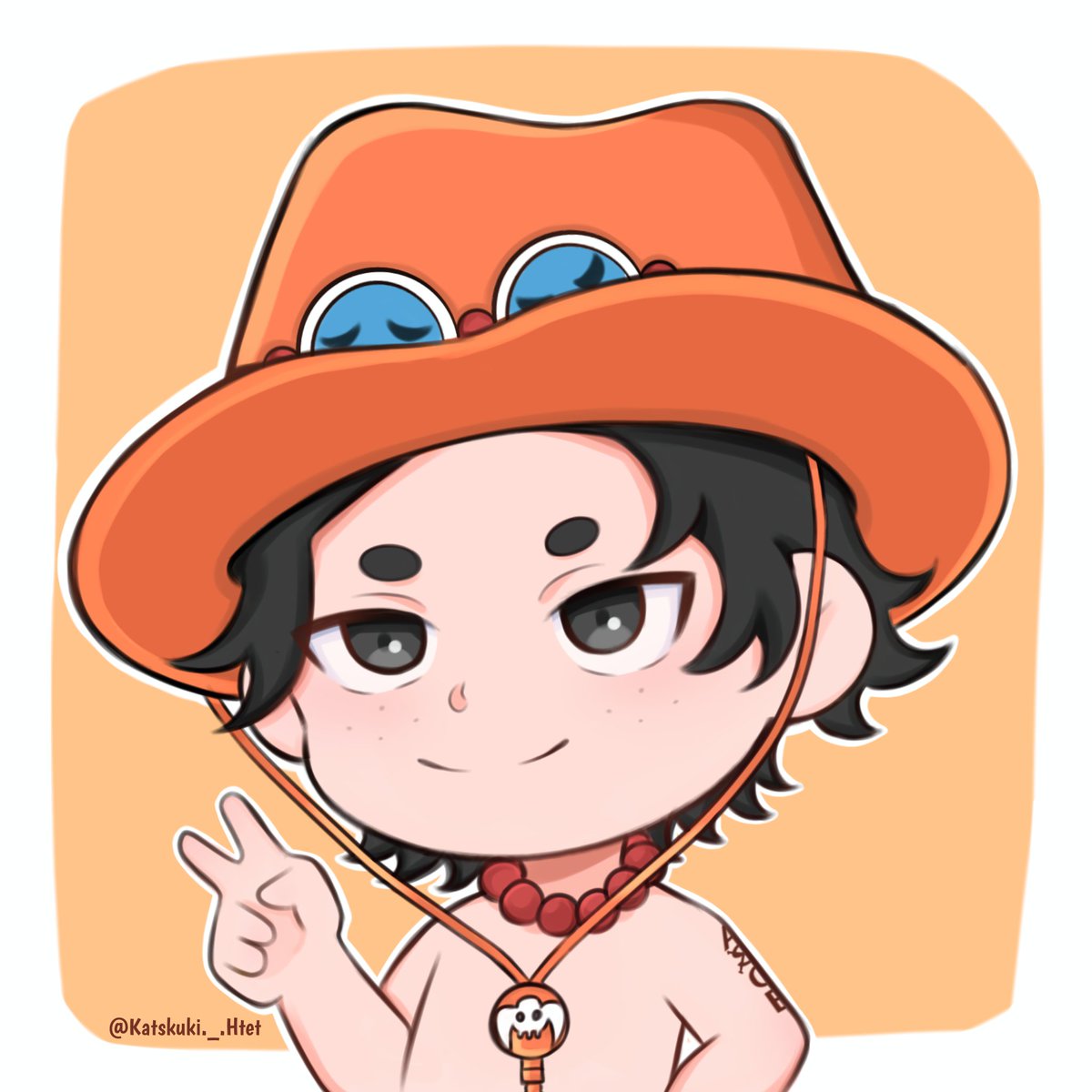 Rikadaa's tweet photo. ૮₍ •ᴗ•₎ა✌🏼
#onepiece #ace #fanart https://t.co/cAuXj5TIo0