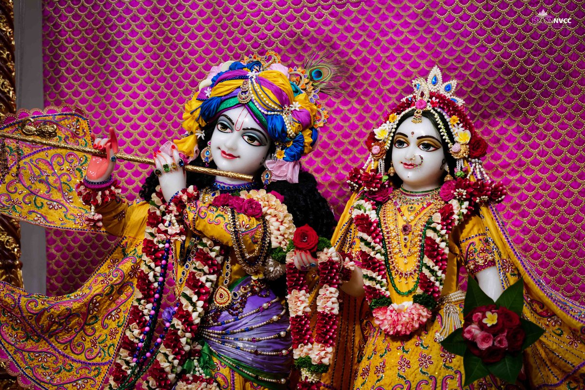 ISKCONPune's tweet photo. 🙏🏽Today's Darshan 📿 🗓16-11-2024🙏
🌷Sri Sri Radhavrindavanchandra🌷
🚩@ISKCONNVCCPune🚩
.
.
#ISKCONNVCC #ISKCONPune #ISKCONNVCCPune #ISKCON #16thnovember #16thnovember2024 #Saturday #Harinaamsankirtan #Radheshyamdas #Radheradhe #Sankirtan #Kirtan #Vrindavan #Mayapur #Prabhupada https://t.co/5laJcxbY5v