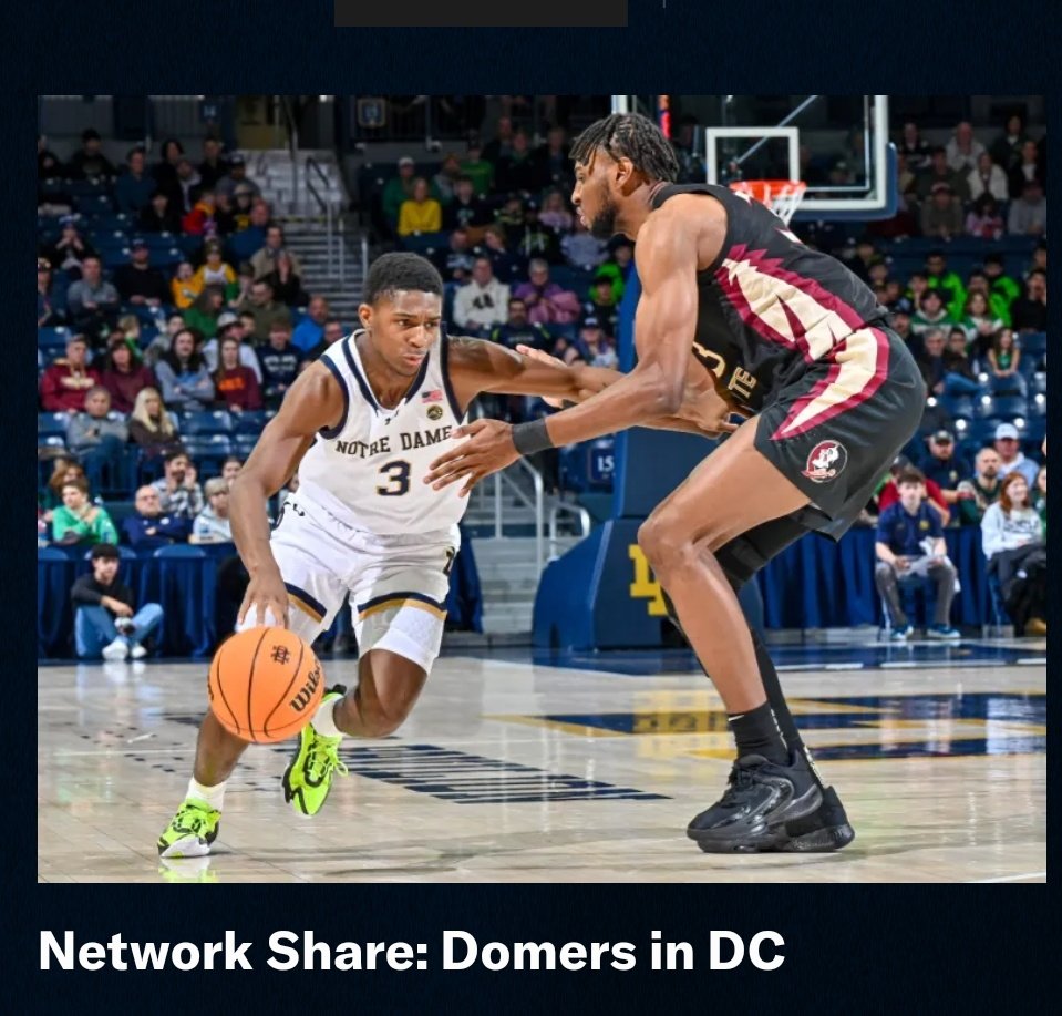 HoyaNation's tweet image. #NetworkShare: 
What did @TJamesND
Co-Pub at @insideNDsports
say of @NDmbb, today&apos;s @GeorgetownHoops foe?

georgetown.rivals.com/news/network-s…  (free) 

@AaronDickens @RivalsHoops @Rivals