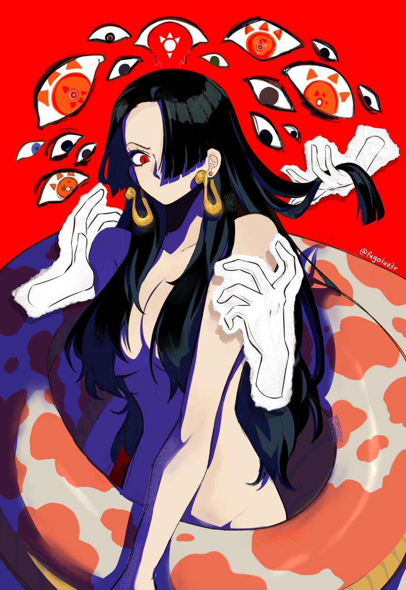 fugoluv3r's tweet photo. “the most beautiful woman in the world” boa hancock 🐍#ONEPIECE https://t.co/xhQhX1dGcZ