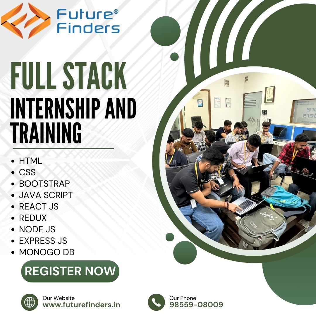 finders_future's tweet image. Future Finders is the best Full-stack development training and Internship Company in Mohali and Chandigarh. Get 100% job placement assistance.
Book Now: 98559-08009
#bestfullstacktraininginmohali #fullstacktraining #Fullstack #futurefinders