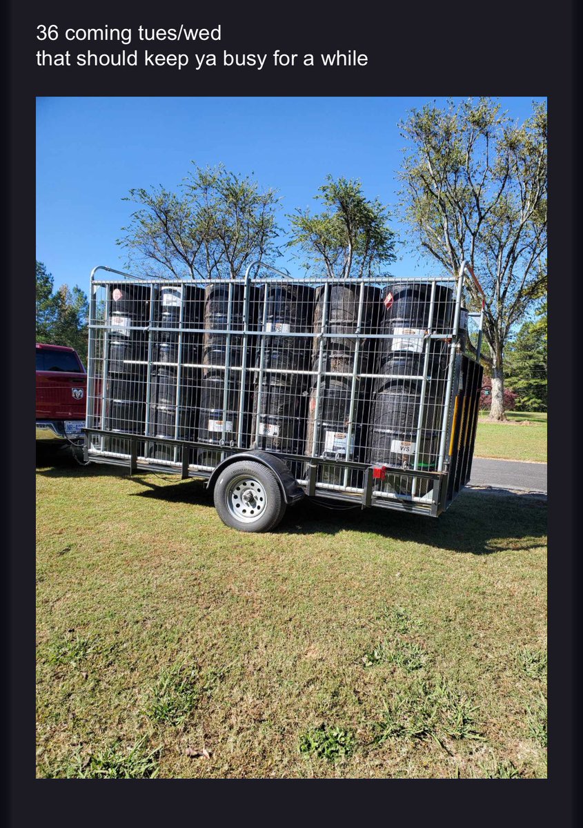 wncheatfairy's tweet photo. Barrels update!
Have an address for these, going to get them early next week.
200 miles round trip, probably $45.47 for fuel.
Can someone cover that for me?
Please and thanks?
(Venmo & Cash App)
❤️🔥❤️🔥❤️🔥❤️🔥
#helene2024
#wncstrong
#avlstrong https://t.co/EgXvQxlNCz