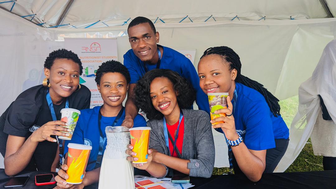 Proud of being a part of #Exhibitors at <a href="/Uni_Rwanda/">University of Rwanda</a>  Remera campus #United for #HealthExhibition, on stand of our Association <a href="/RNSA_Imirire/">Rwanda Nutritionist Students Association</a>  we present #probioticYoghurt which is healthy, through it's enhance digestion, boost immunity. 

#WellnessTips #healthytips