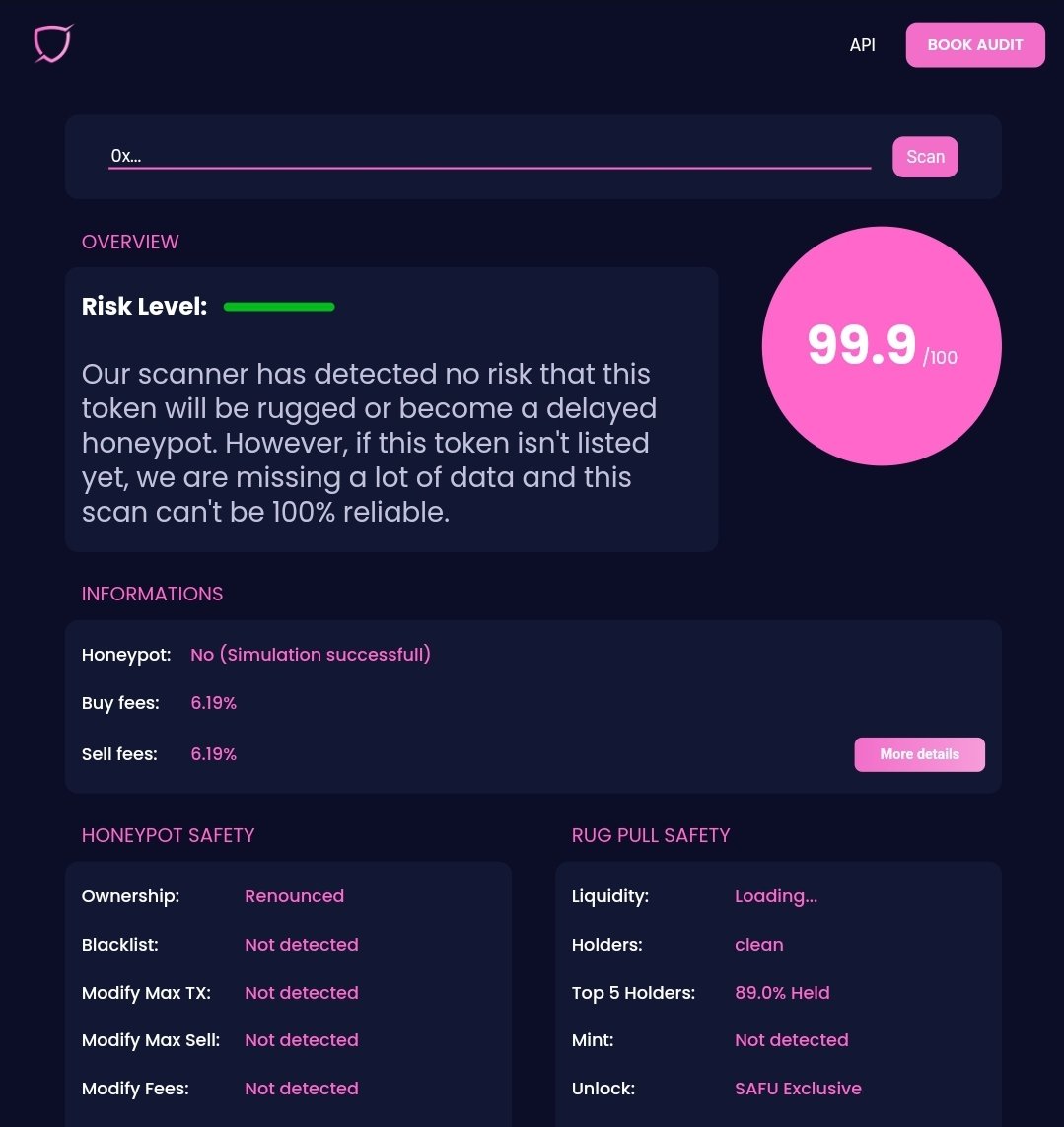 ShibaInuClassic's tweet photo. Hi Shibic Family, An Update, Latest SHIBIC SAFU Token safety report is available on SAFU site and SHIBIC is now indexed in 99.9% safe token range. Congrats all to HODLERS. https://t.co/WSGpz0NUpQ https://t.co/W709ZTvcOR