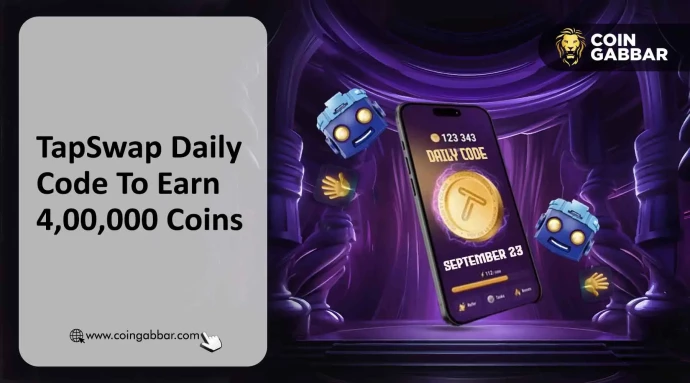 coin_gabbar_'s tweet photo. TapSwap Daily Code for 16 November 2024: A Tap-to-Earn Game
To read more: https://t.co/VEe6hYZVCK
#TapSwap #TapSwapDailyCodes #TapSwapCode #cryptonewstoday #CoinGabbar #cryptohindinews #TapswapDailyCodes16November #tapswapcoinprice #tapswapcoin #dailycombo #dailycipher #dailycode #cryptomarket