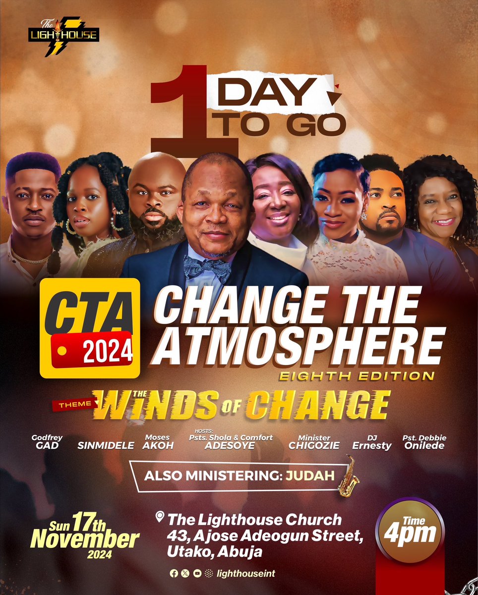 Lighthouseint's tweet photo. Can you feel the energy and the Vibe.
It’s a day to CTA!
Are you ready?
Tell us how ready you are in the comment section.
#cta #wow #changetheatmosphere #greathelp https://t.co/k9na1Gc09P