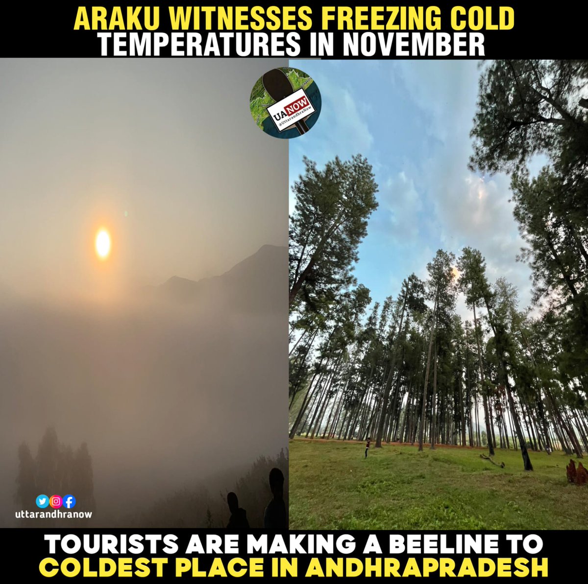 UANowMemes's tweet image. #Araku #Paderu #AlluriDistrict #Vizag #Visakhapatnam #andhrapradesh #uanow #arakuvalley #arakudiaries #vanjangi #vizagtourism