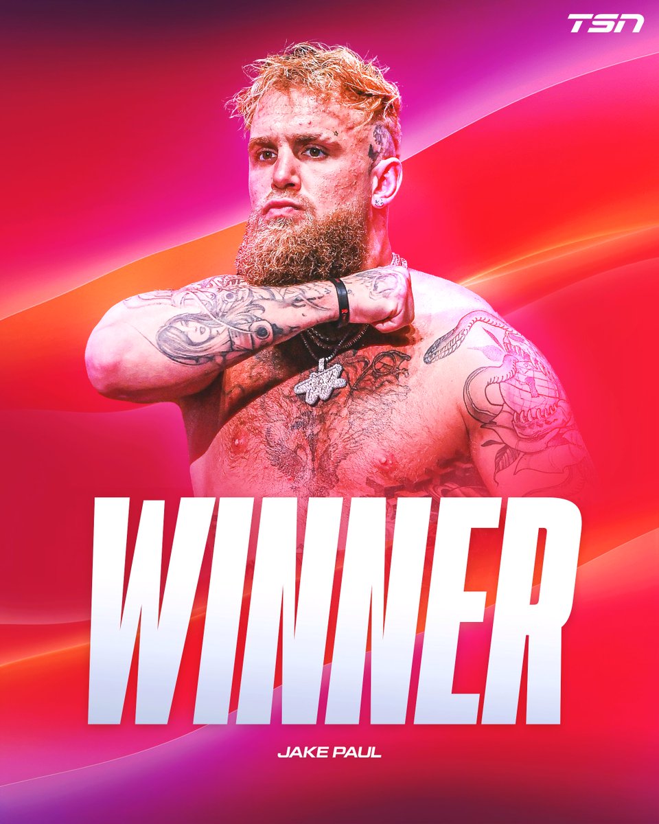 TSN_Sports's tweet image. JAKE PAUL HAS DEFEATED MIKE TYSON 🥊
