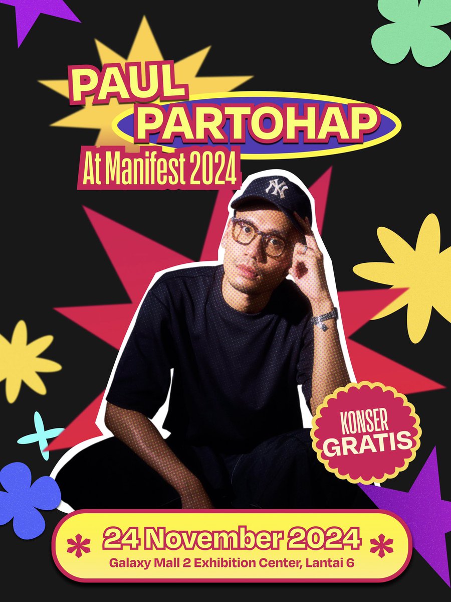 its_manifest's tweet photo. susah lepasnya soalnya konser gratis ga dateng 2 kali😔
🗣️ gimana cara claim ticket gratis paul? check instagram @its_manifest atau komen👇
#wts #tiketkonser #konserpaulpartohap #konsergratis #surabaya #konsergratissurabaya #wtskonser https://t.co/Kr32fO2z8f