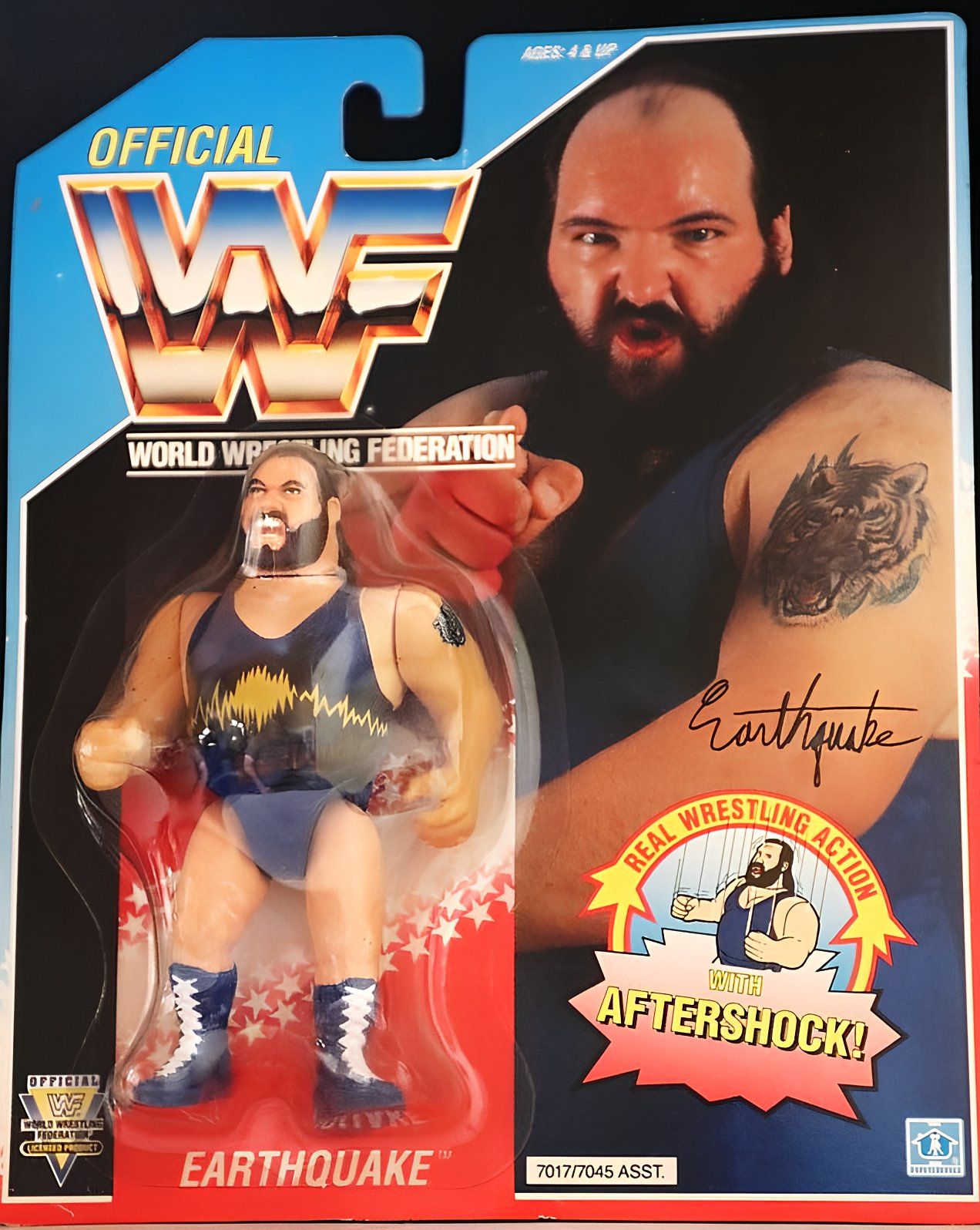 ハズブロ HASBRO WWF WWE アースクエイク ジョン・テンタ ハズブロ HASBRO WWF WWE アースクエイク ジョン・テンタ