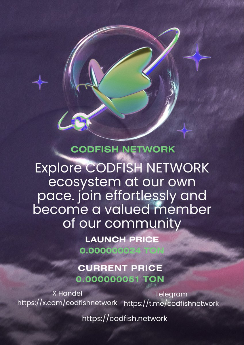 codfishnetwork's tweet photo. https://t.co/A0jnyhHDO1
https://t.co/r9wj21dKpw
https://t.co/RrTLjUoLTt https://t.co/wgUuVmpjMn