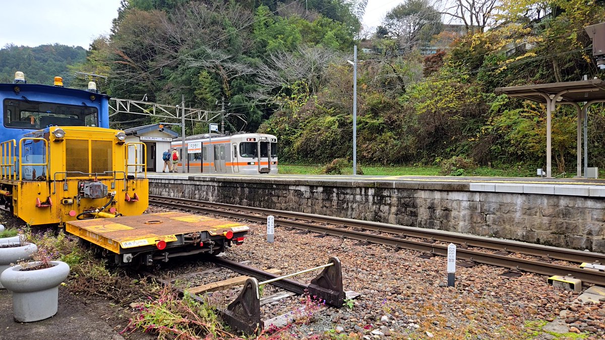 animecharider's tweet image. 東栄駅にてゆるキャン△の聖地巡礼♪
#東栄駅 #奥三河 #ゆるキャンΔ #聖地巡礼