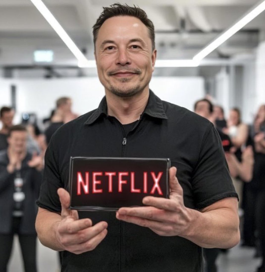 MrWhiteMAGA's tweet photo. Netflix is leftist dog shit…Elon @elonmusk get us something better. #MakeStreamingGreatAgain https://t.co/Vob7u84QnR