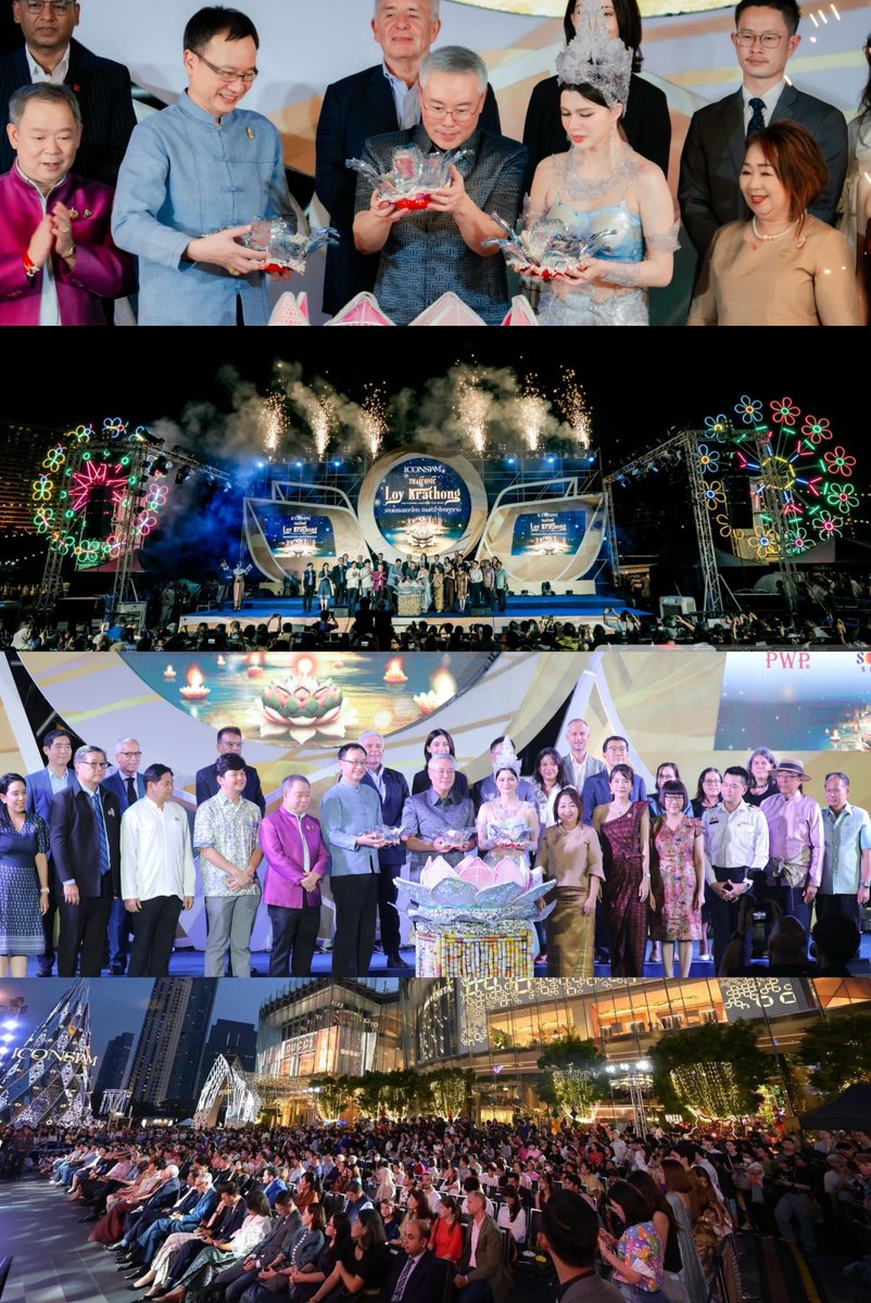 ICONSIAM, alongside Embassies from over 15 countries, celebrated Loy Krathong 2024 with Miss Noppamas 🪷🎇✨

REBECCA THE NOPPAMAS QUEEN #LoyKrathongIconSiamxBecky  #THAICONICLoyKrathong #ICONSIAM #LoyKrathong #ลอยกระทง #ลอยกระทง2567  #beckysangels #BeckyArmstrong @angelssbecky