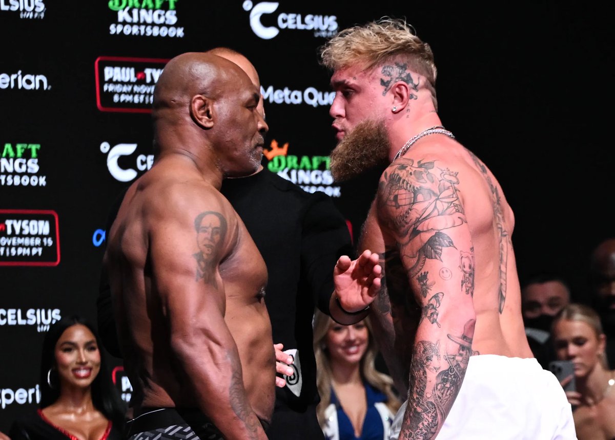 DailyLoud's tweet photo. Jake Paul is walking away with $40 Million  and Mike Tyson will receive $20 Million after tonight’s fight. https://t.co/WHdDfEOpJJ